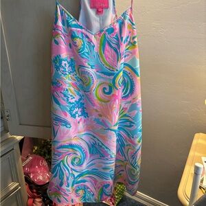 Lilly Pulitzer Silk Dress, Size Small.